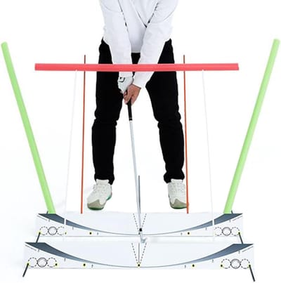 Golf Swing Trainer - Precisie Verhogingsset - Techniek Verfijnen - 3D Vliegbaan Tracking - 110 cm Lengte - Niet Gespecificeerd