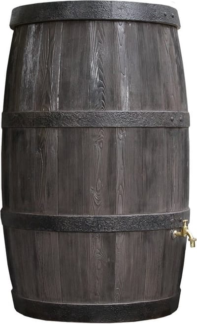 Eiken Regenton 500 liter - Designer - Houtlook