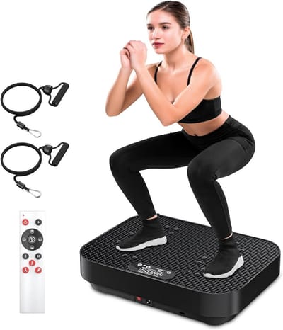 Trilplaat Fitness - Powerplate - Voor Voeten en Benen - Cardio - Bloedsomloop - Workoutplatform