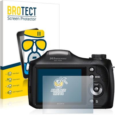 BROTECT - Screenprotector voor Sony Cyber-Shot DSC-H300 - Folie Beschermfolie Beschermglas matte