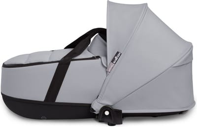 Babyzen YOYO Reiswieg, Stone - De reiswieg bevat een dikke dubbel matras, ventilerend kuipje & zonnekap - Vereist een YOYO2 frame (apart verkrijgbaar)