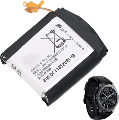 Allecto Plus - Vervangende Horloge Batterij 380mAh voor Gear S3 Frontier en Classic - Hoge Capaciteit Lithium Ion Batterij - Langdurige Voeding