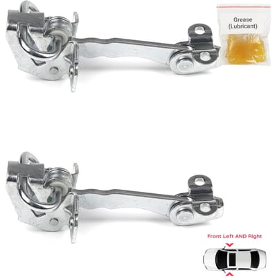 EDP686-1 2 Pièces Charnière de Porte Avant Gauche ET Droite Butée Limiteur de Charnière pour Fiat Siena Palio 178 1996-2016 Albea Strada MK1 278 46844990