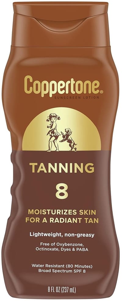 Coppertone - Tanning - Sunscreen Lotion - Self Tan Zelfbruiner - SPF 8 - 237 ml