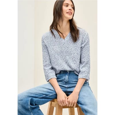 Gestructureerde blouse