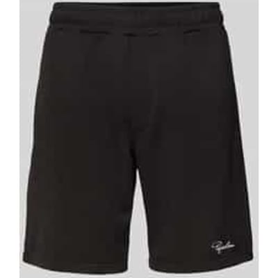 Sweatshorts met elastische band, model 'SIGNAR TERRY'