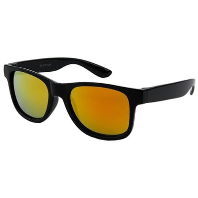 Fako Sunglasses® - Kinder Zonnebril Classic - Jongens Zonnebril - Meisjes Zonnebril - Spiegel Goud/Rood