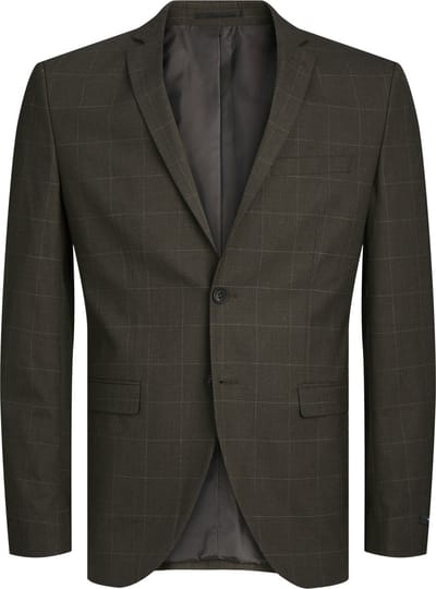 JACK&JONES - JPRSOLARIS CHECK BLAZER SN - Heren - Colberts