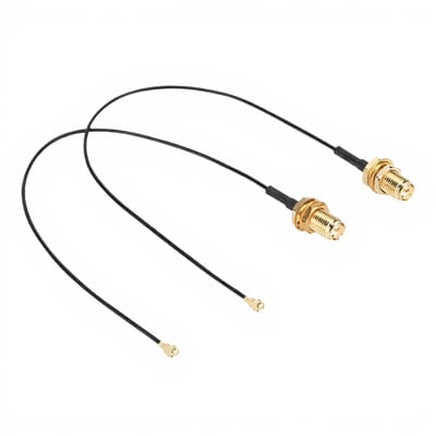 Allecto - IPX4-aansluitkabel - Draadloze netwerkkabel - Hoogwaardige SMA-kop - 15 cm - Geschikt voor 9260NGW - Ondersteunt 4G/3G/5G