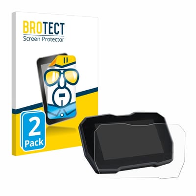 BROTECT - Screenprotector voor Ducati Streetfighter V4 2020 Snelheidsmeter - Folie Beschermfolie transparant 2 Stuks