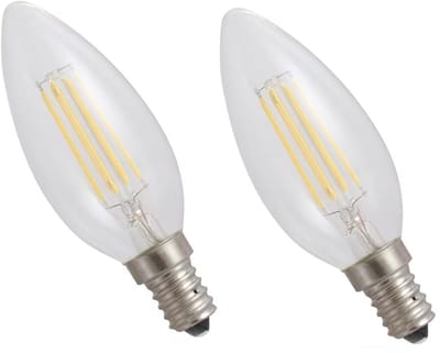 Spectrum Dimbare LED Lamp E14 5.5W - 230V - 800 Lumen - 2700K Warm Wit - Gezellig Licht - Dimbaar - Energiezuinig - 2 stuks