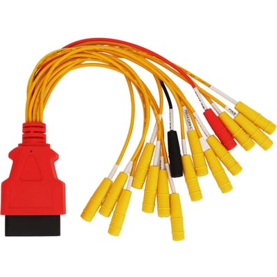 Câble Jumper 16 Broches Connexion Sûre Connecteur OBD Femelle Câble de Diagnostic Universel pour Voiture SUV