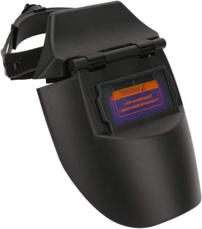 Lasmasker - Automatisch donker - Veilig lassen - UV Infrarood bescherming - 28 x 23 x 12 cm - Zwart