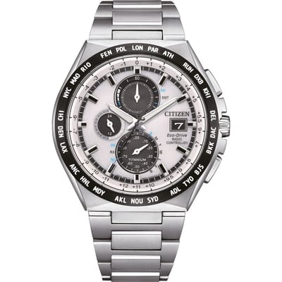 Citizen AT8238-84A Horloge - Titanium - Zilverkleurig - Ø 44 mm