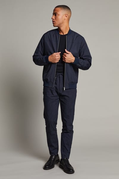 MATINIQUE Maclay Jassen Heren - Zomerjas - Donkerblauw - Maat S