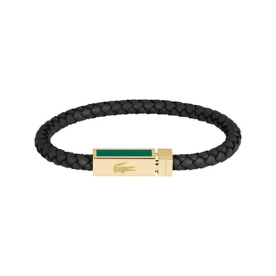 Lacoste - 2040451 - Armband - Heren - zwart - 19cm - CLASSIC