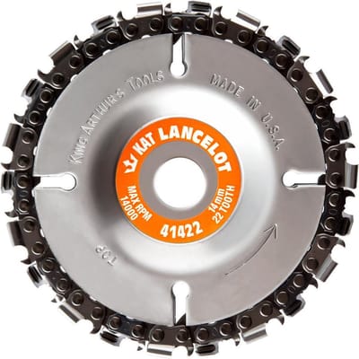 King Arthur's Tools - Lancelot Ø100 mm - M14 - 22 tanden - Voor haakse slijper
