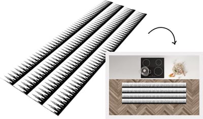 Keukenloper - Loper keuken - New York - Patronen - Empire State Building - 150x50 cm - Keukenloper vinyl