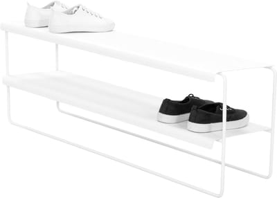 Spinder Design schoenenrek Nivo 100 - Wit - 10 paar schoenen - Staal