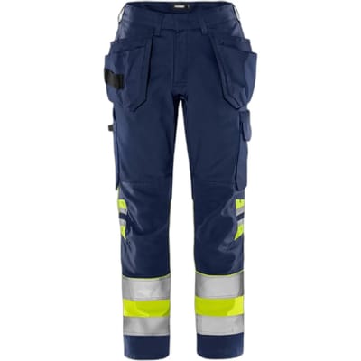Hoogzichtbare werkbroek klasse 1 voor dames Fristads 2670 GPLU