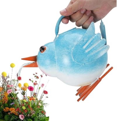 Vogel Gieter - Waterkan Planten - Planten Water Geven - Roestbestendig Metaal - 19 liter - Blauw
