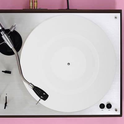 Platenspeler mat van siliconen, 295 mm slipmat voor vinyl, antistatisch en trillingsdemping, ideaal voor draaitafels en vinylplaten accessoires