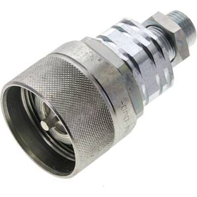 Stalen DN 20 Hydraulische Koppeling Insteeknippel 12 mm L Knelring Schotkoppeling ISO 14541/8434-1 D M42 x 2