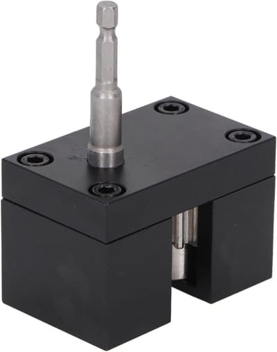 Impact Driver Duct Crimper voor Ronde Metaalbuizen - Stalen Crimp Tool voor Ventilatie en Luchtkanalen, Universele Crimping Tool met Power Assist