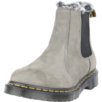 Dr. Martens Laars - 2976 Leonore  Nickel Grey Milled Nubuck Wp - EU36 - voor Vrouwen - grijs
