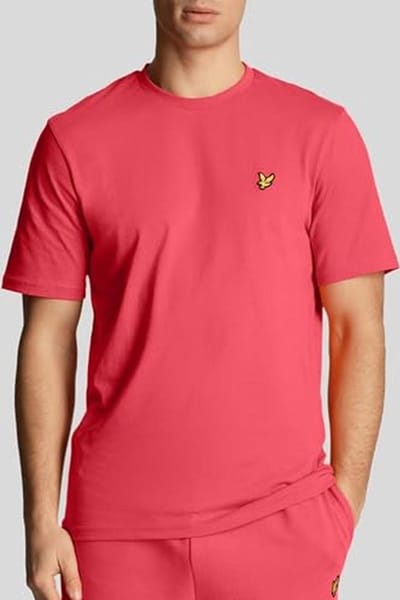 Effen T-Shirt voor Heren in Jet Black