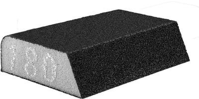Graphite - Schuurspons - K180 - 98 x 25 x 68 mm - Skoonse Kant