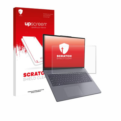 upscreen - Screenprotector voor Lenovo IdeaPad Slim 3i Gen 11 16" - Folie Beschermfolie transparant