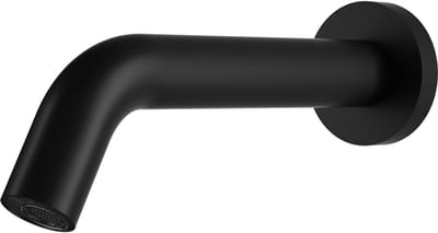 Owen & Finch Sensor Wandkraan Mat Zwart | Automatisch | Inbouw | Hygiënisch & Waterbesparend