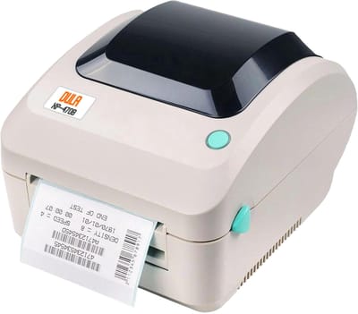 DULA LabelOne 221 Labelprinter A6 Formaat - Etiket en Labelmaker - Snelheid 127 mm/s - 102 mm Breed - USB of LAN