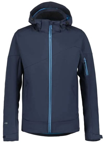 Icepeak Barmstedt I Softshelljack Blauw 50 Man