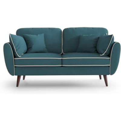 2-zitsbank Zara linnen met contrast piping | NADUVI Collection