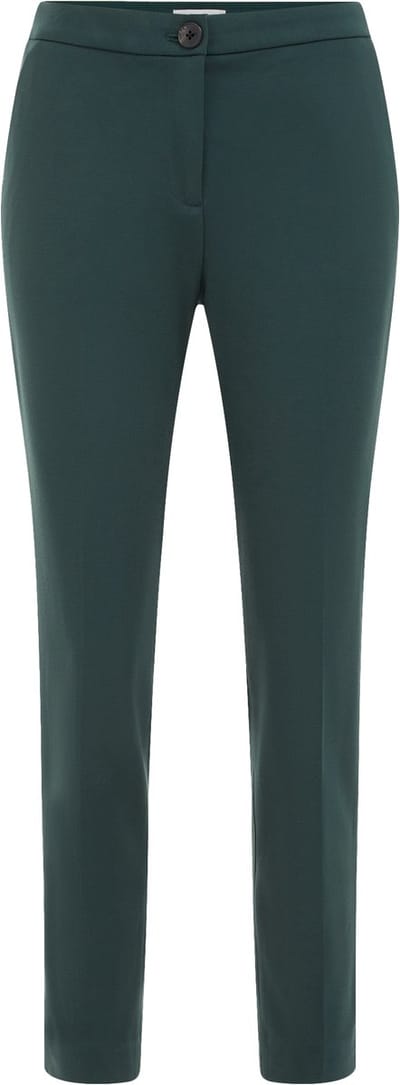 WE Fashion Dames slim fit pantalon met stretch