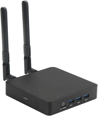 Smart Media Player - Android TV Box - Entertainment Streamen - Wifi 6 Connectiviteit - 4GB RAM 64GB - Zwart