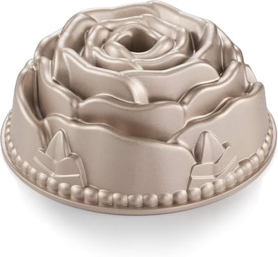 Bakvorm Turban - Cakevorm - Zelf Bakken - Antiaanbaklaag - 24 cm - Roze