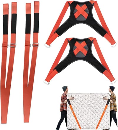 Meubel Tilbanden - Hulp Voor Personen - Zwaar Transport - 400 Kg Draagvermogen - 25x16x3 cm