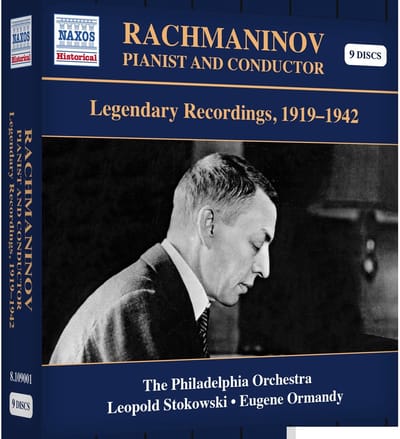 Sergei Rachmaninoff, The Philadelphia Orchestra - Pianist And Conductor, Legendary Recordings, 1919 - 1942 (9 CD)