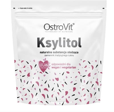 OstroVit Xylitol 1000g - 1kg - Sugar Substitute - vegan