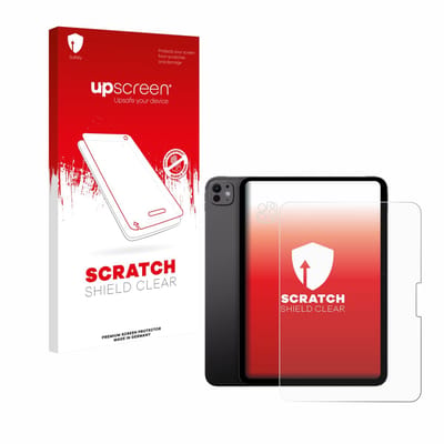 upscreen - Screenprotector voor Apple iPad Pro 11" 2024 (Voor+Camera) - Folie Beschermfolie transparant