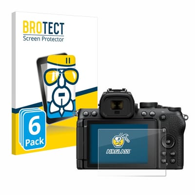 Screenprotector 6 Stuks voor Nikon Z50 II Beschermglas transparant