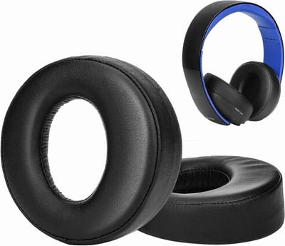 Earpads en Oorkussens voor Sony Gold Wireless Playstation PS4 Headset - Comfort en Geluidsisolatie voor Model CECHYA-0083 (Zwart)