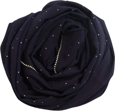 Nivard Hoofddoek - Hijab - Dames - Abaya - Sjaal - Islamitische Kleding - Moslim Kleding - Alhamdulillah - Marineblauw