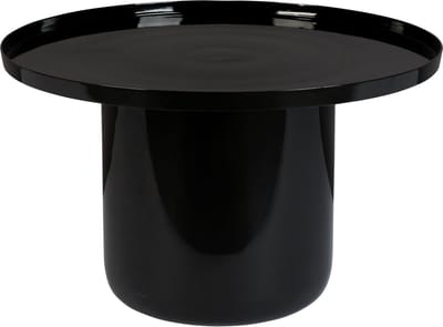 Zuiver Shiny Bomb Salontafel Rond 67 cm Metaal Zwart