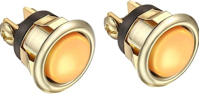 Deurbel Knop - Vervangende Knop - Deur Installatie - Met Nachtverlichting - Standaard Maat - Goud