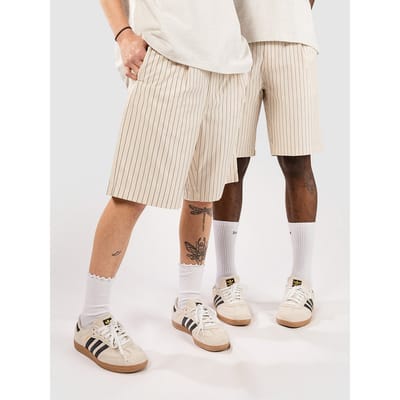 Solid SDALANN STRIPE Korte Broek wit