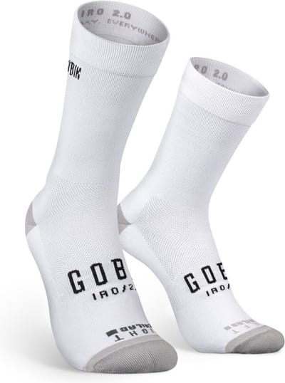 Gobik Fietssokken IRO 2.0 Wit - S/M (39-42)